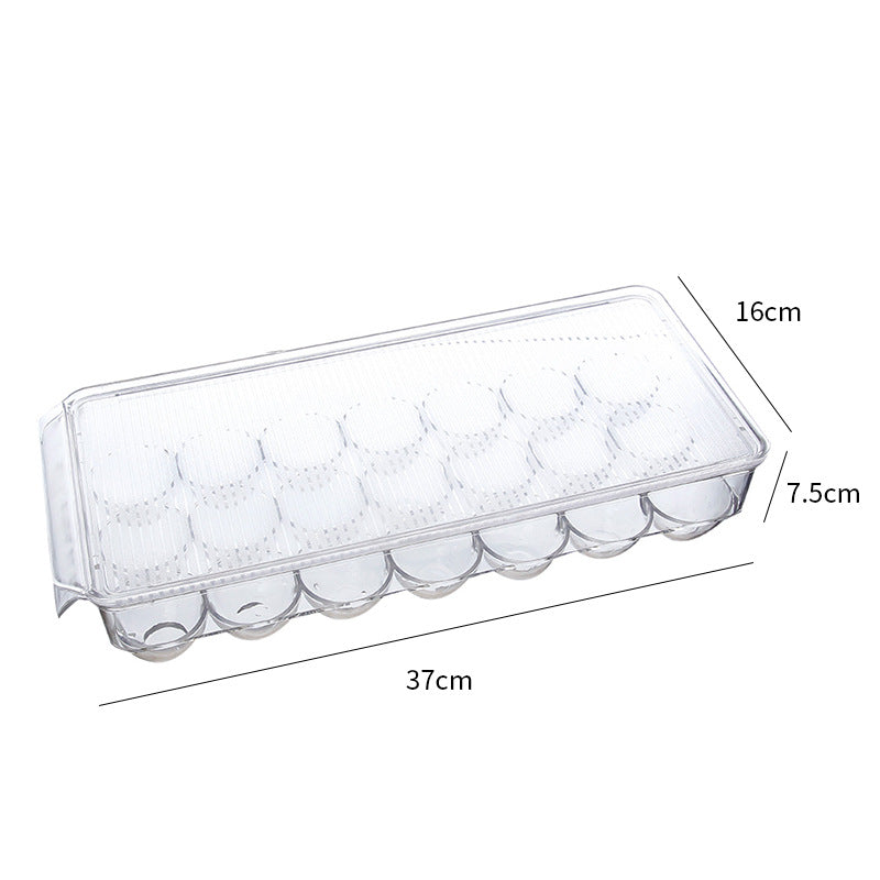 Transparent Refrigerator Box Drawer Type Plastic Egg Crisper Box