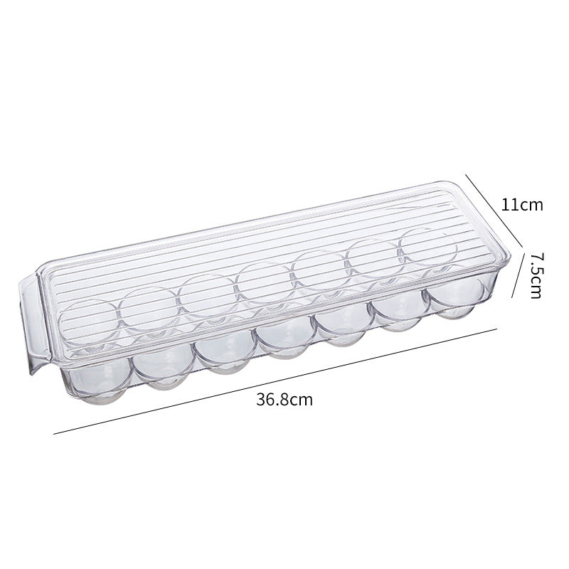 Transparent Refrigerator Box Drawer Type Plastic Egg Crisper Box