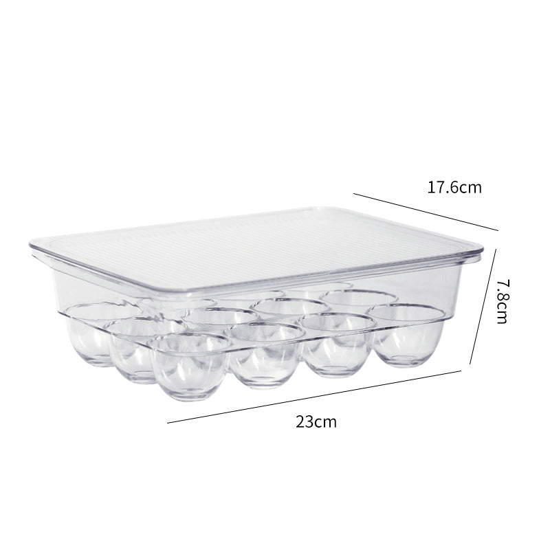 Transparent Refrigerator Box Drawer Type Plastic Egg Crisper Box