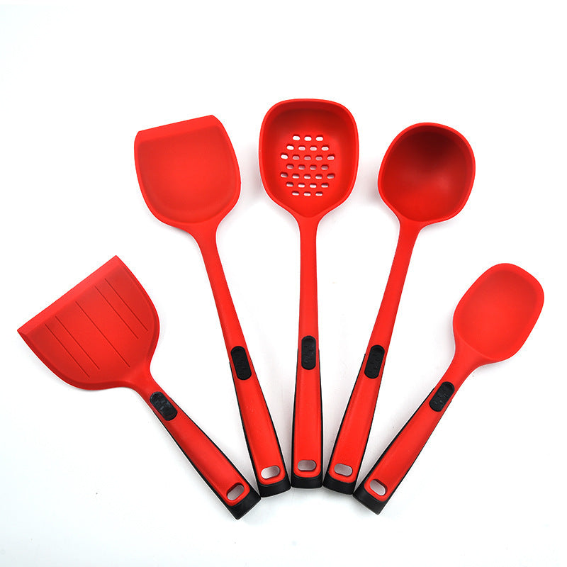 Non-Stick Cooking Spoon And Spatula Kitchen Utensils Silicone Kitchenware Set