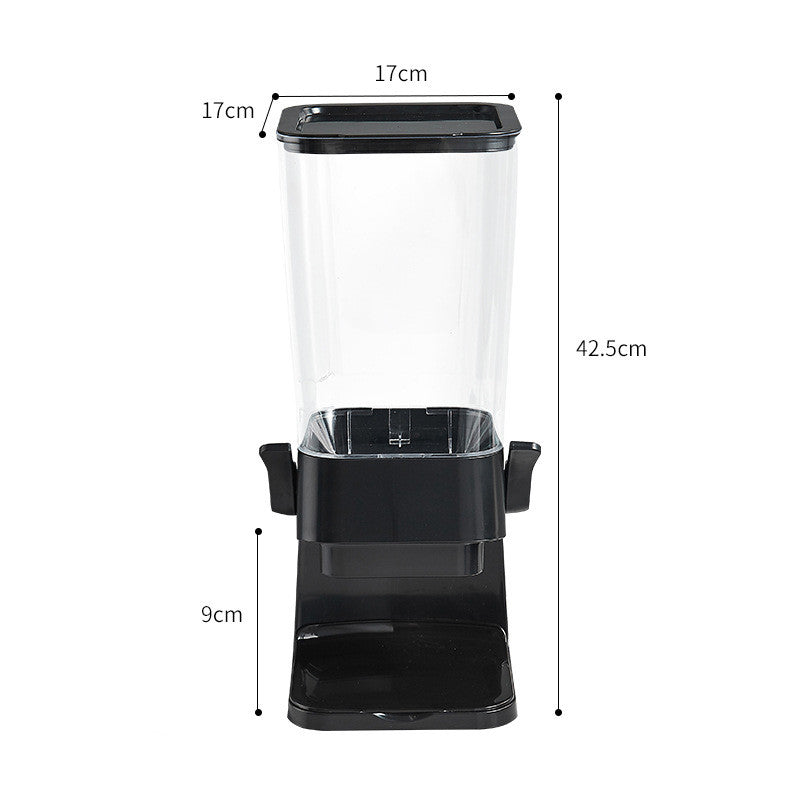 Countertop Cereal Dispenser Indispensable Dry Food Dispenser Countertop Cereal Container For Candy Dispenser Large Capacity Food Kitchen Gadgets