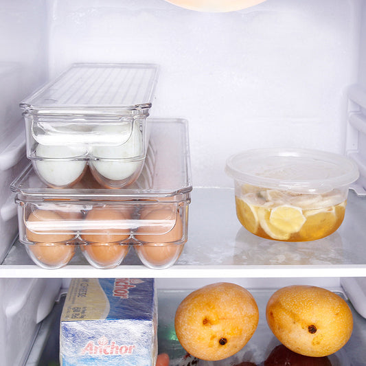 Transparent Refrigerator Box Drawer Type Plastic Egg Crisper Box